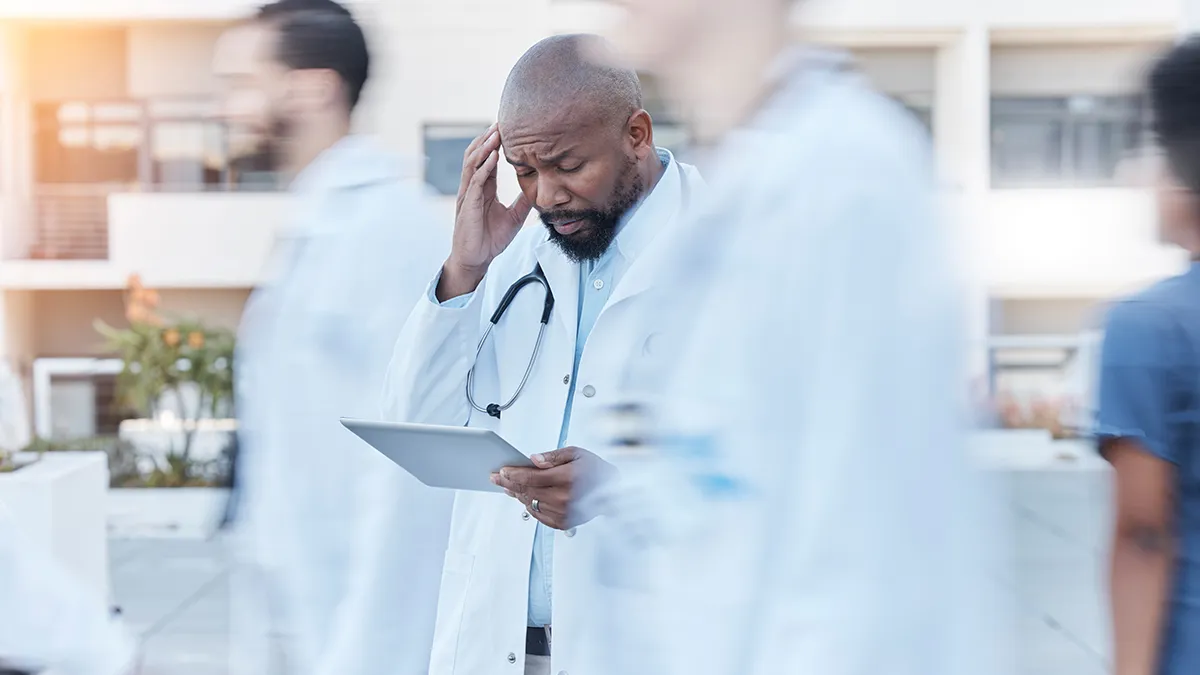 Economic pressures leading to physician burnout